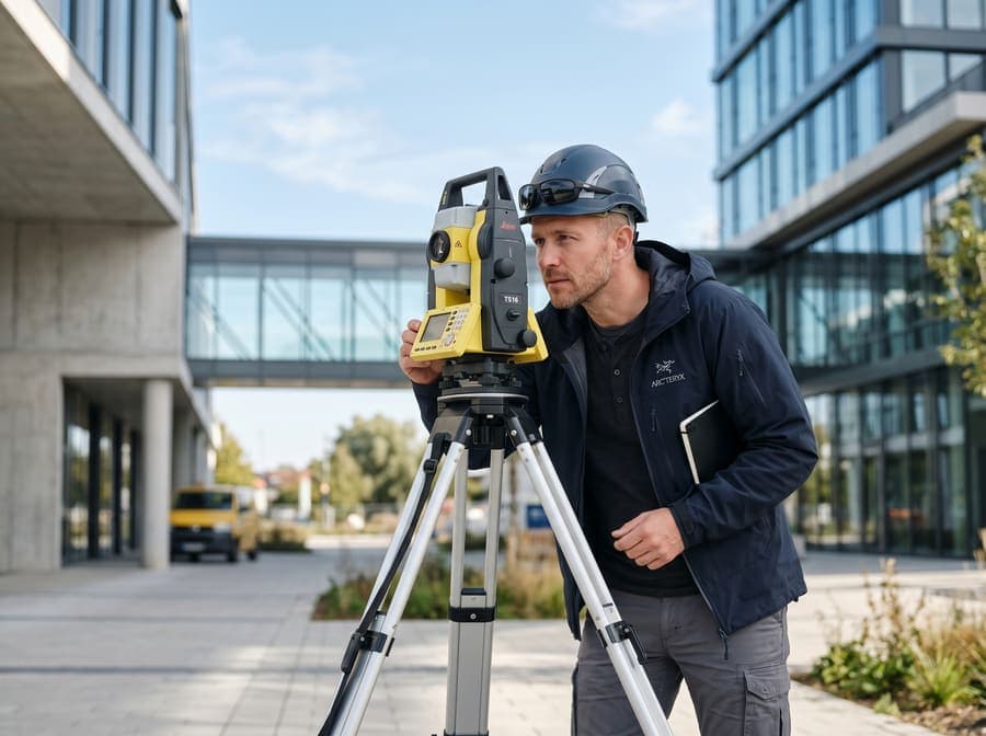Delaware land surveyors at work